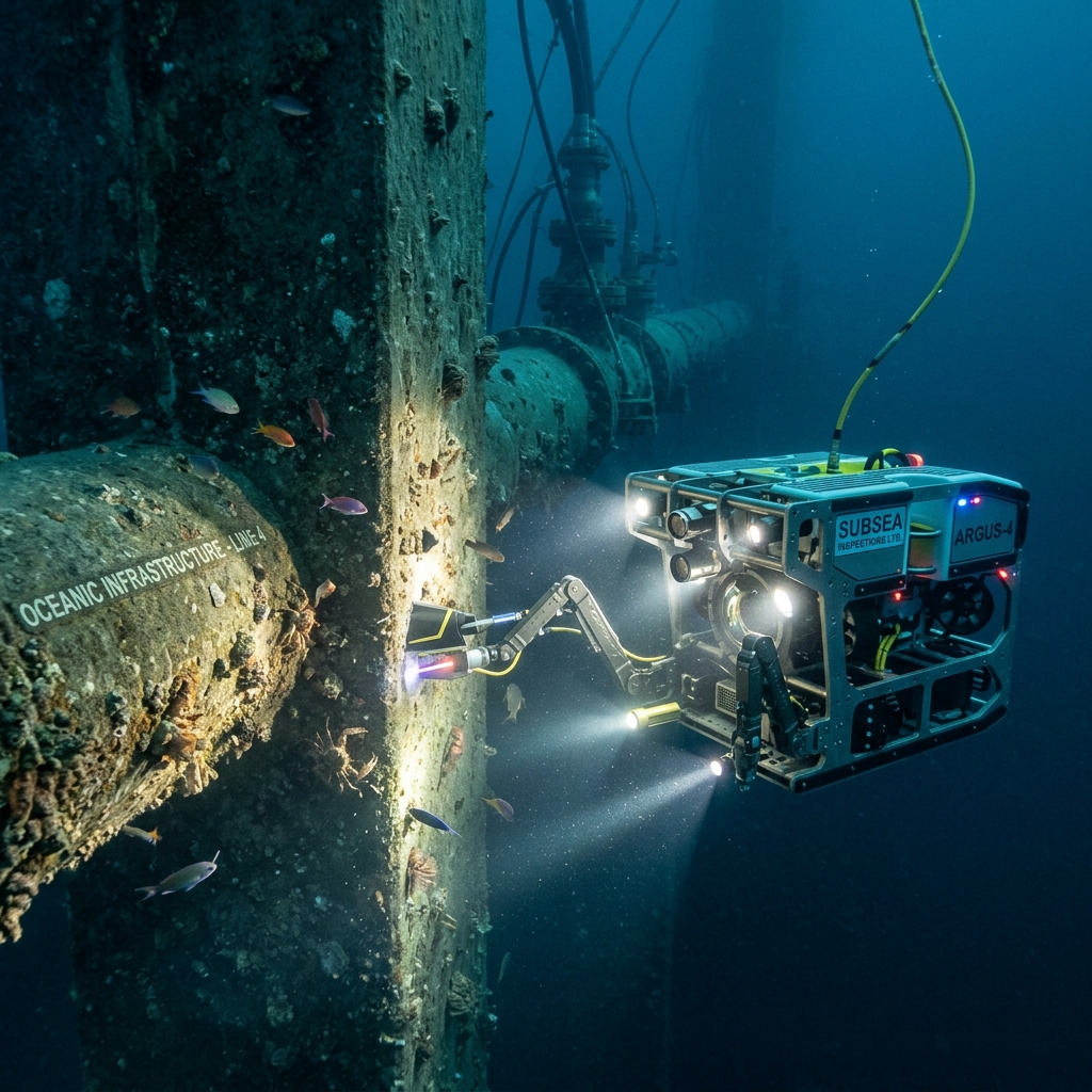 Inspection de structure maritime